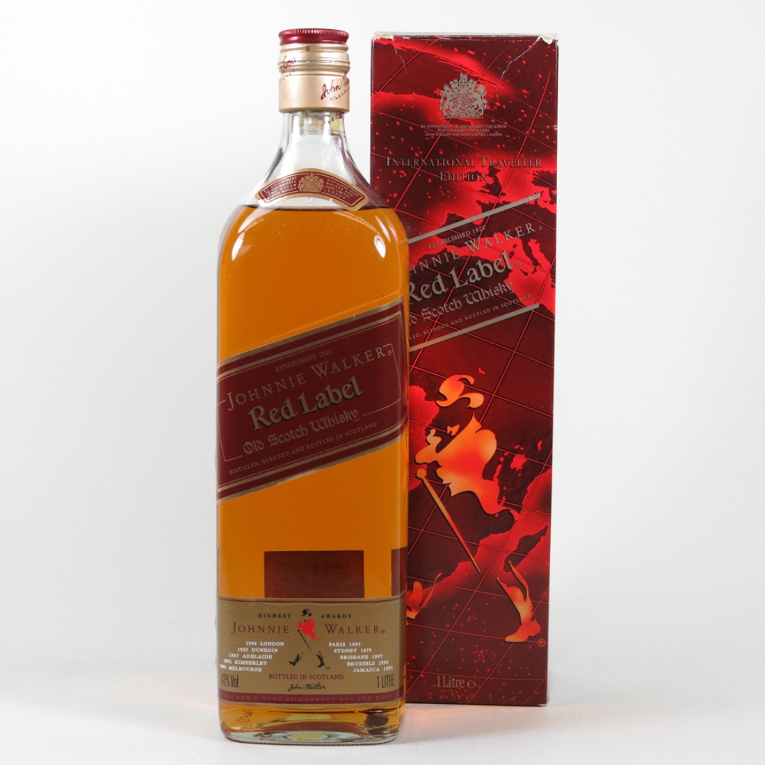 Johnnie Walker Red Label International Traveller 1 litre 