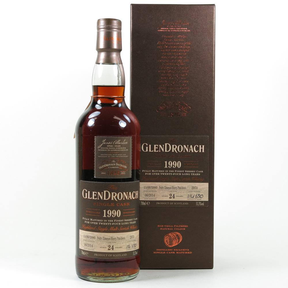 Glendronach 1990 Single Cask 24 Year Old