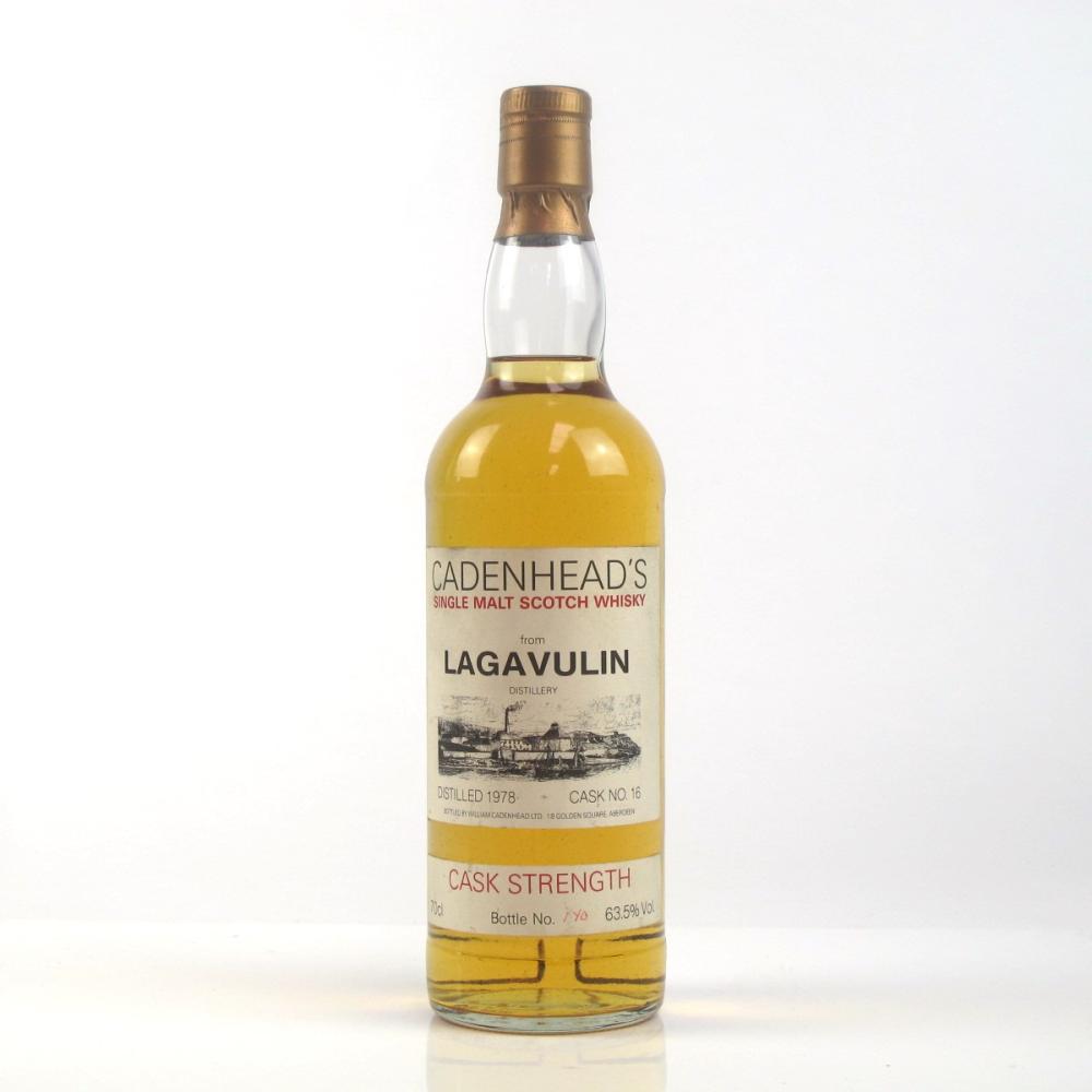 Lagavulin 1978 Cadenhead's Cask Strength