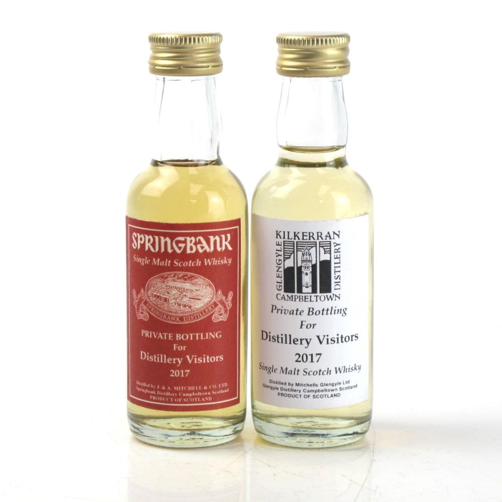Kilkerran and Springbank Private Distillery Bottling 2017 2 x 5cl