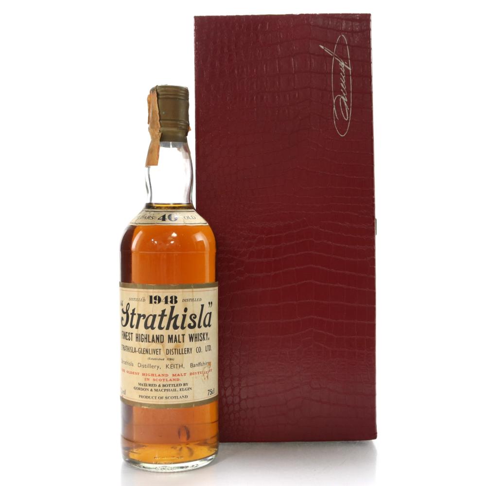 Strathisla 1948 Gordon and MacPhail 40 Year Old / Sestante Import