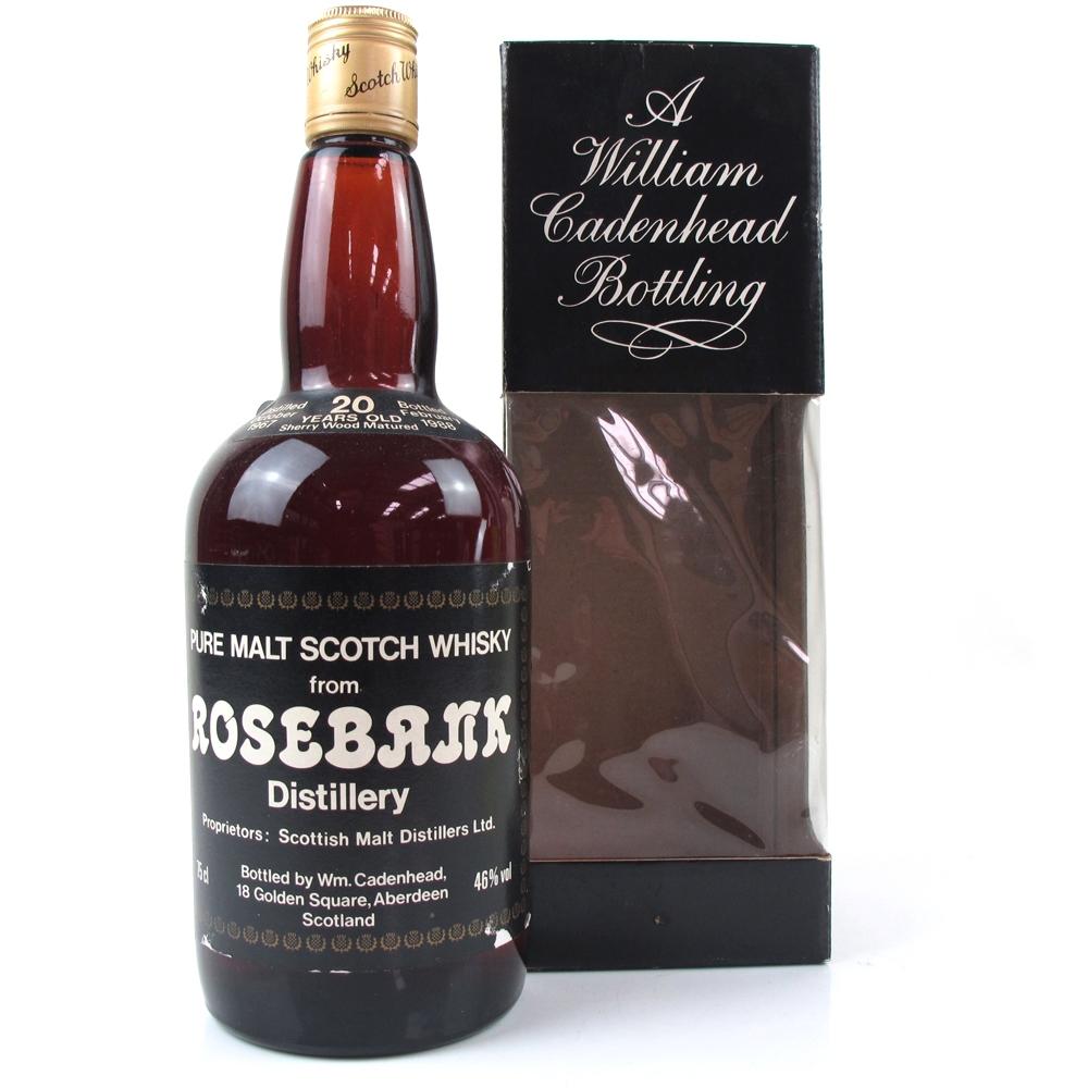 Rosebank 1967 Cadenhead's 20 Year Old