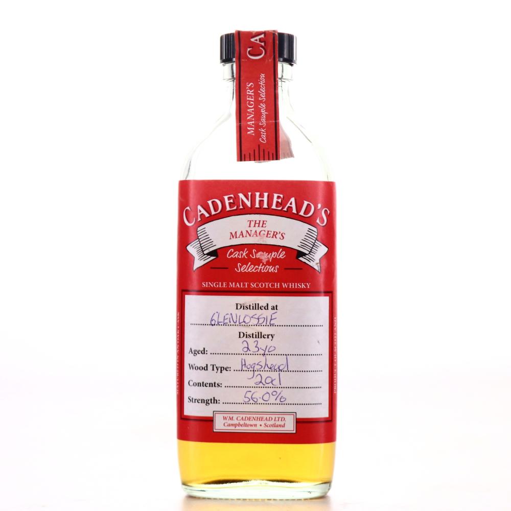 Glenlossie 23 Year Old Cadenhead's Cask Sample 20cl