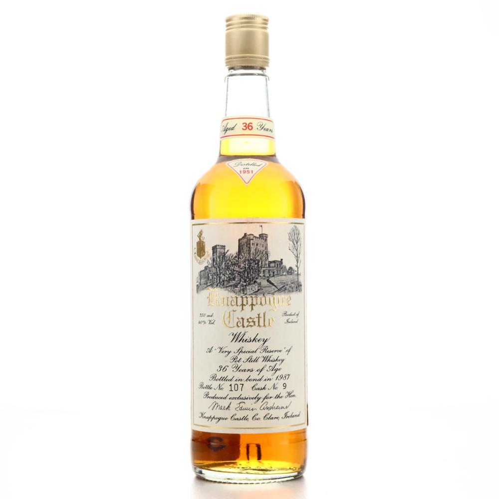 Knappogue Castle 1951 Single Cask 36 Year Old #9 / US Import