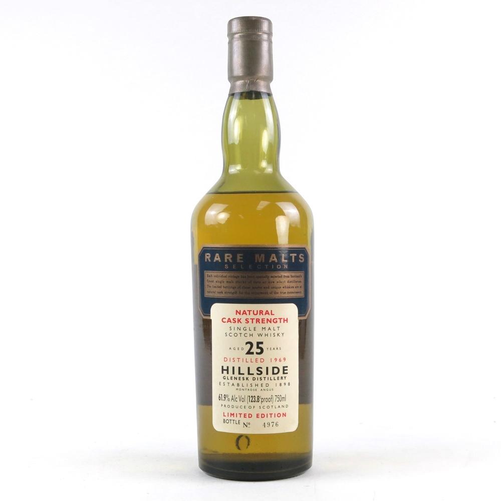 Hillside / Glenesk 1969 Rare Malt 25 Year Old 75cl / US Import