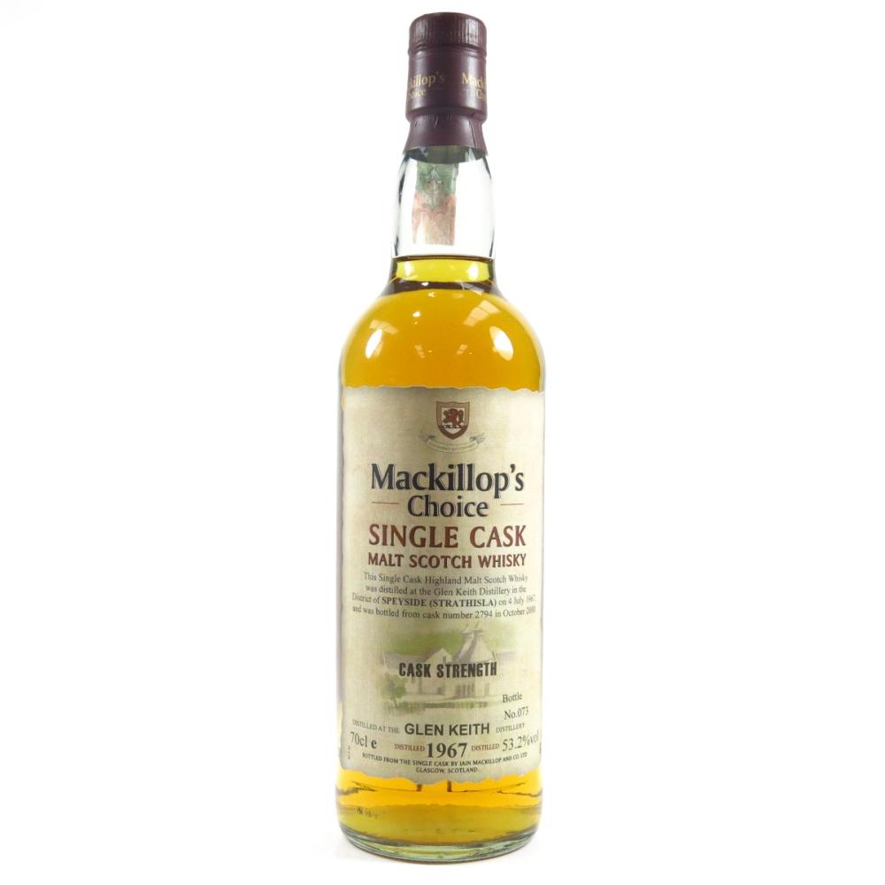 Glen Keith 1967 Mackillop's Choice 33 Year Old