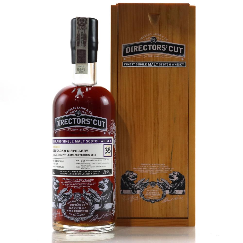 Glencadam 1977 Douglas Laing 35 Year Old / Director's Cut