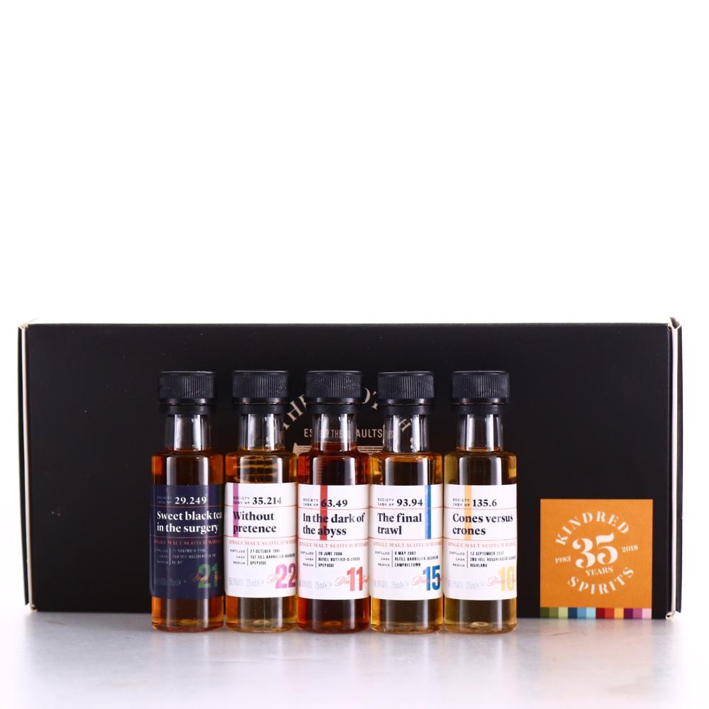 SMWS 35th Anniversary Miniature Sample Selection 5 x 2.5cl