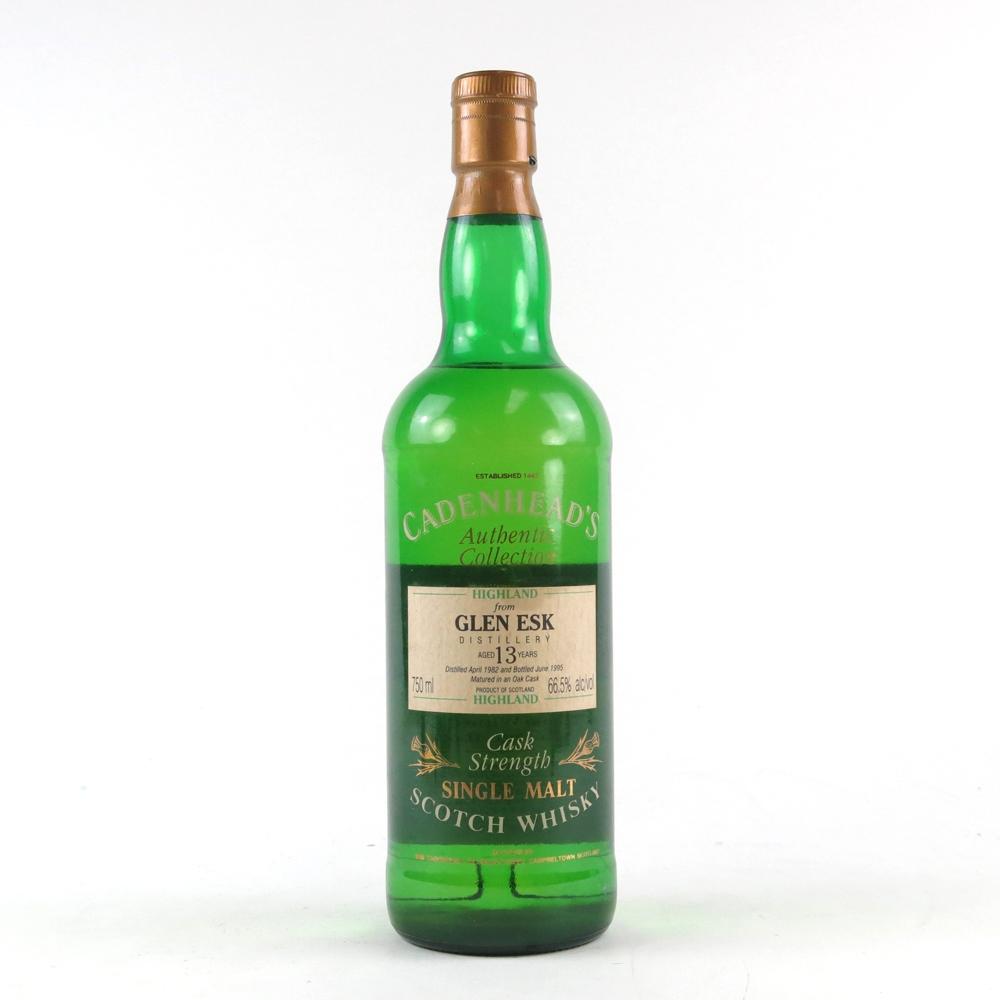 Glen Esk 1982 Cadenhead's 13 Year Old 75cl / US Import