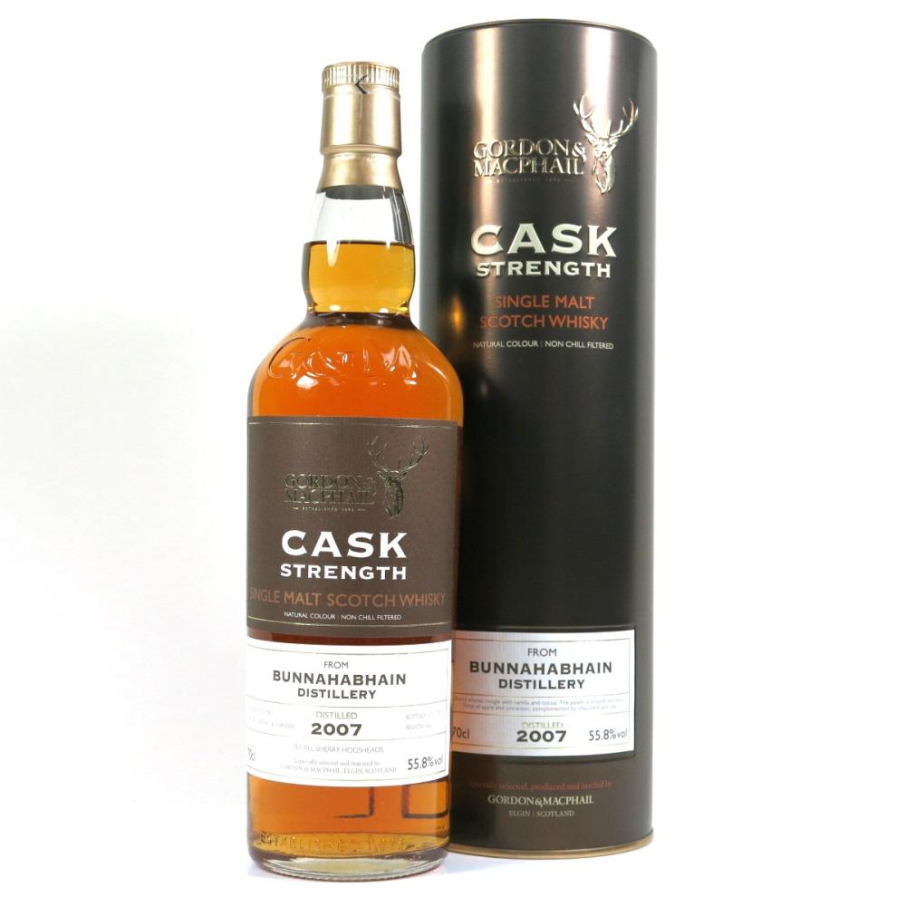 Bunnahabhain 2007 Gordon and MacPhail Cask Strength