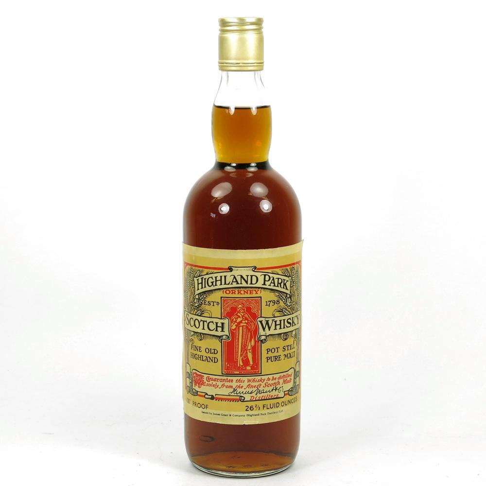 Highland Park 1950s/1960s St Magnus Label