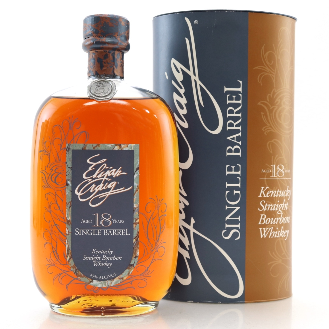 Elijah Craig 1983 Single Barrel 18 Year Old 