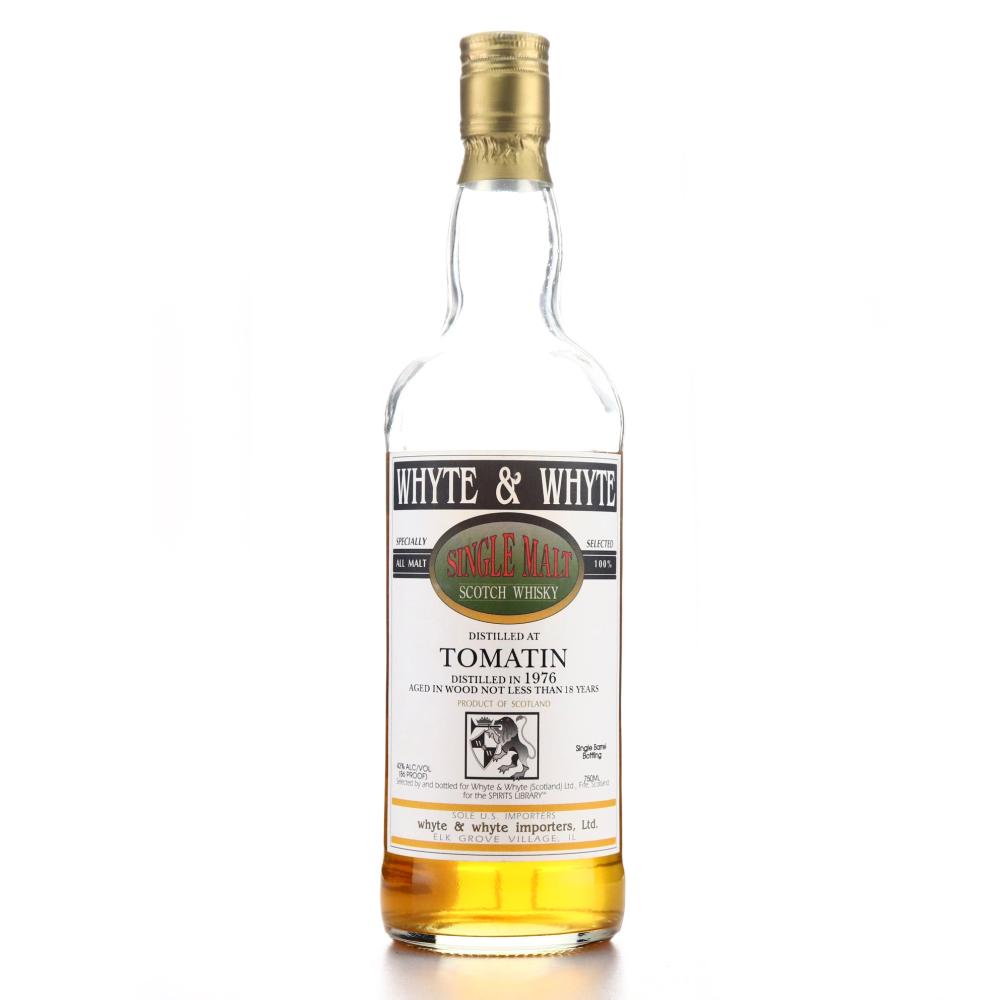 Tomatin 1976 Whyte and Whyte 18 Year Old 75cl / Spirits Library