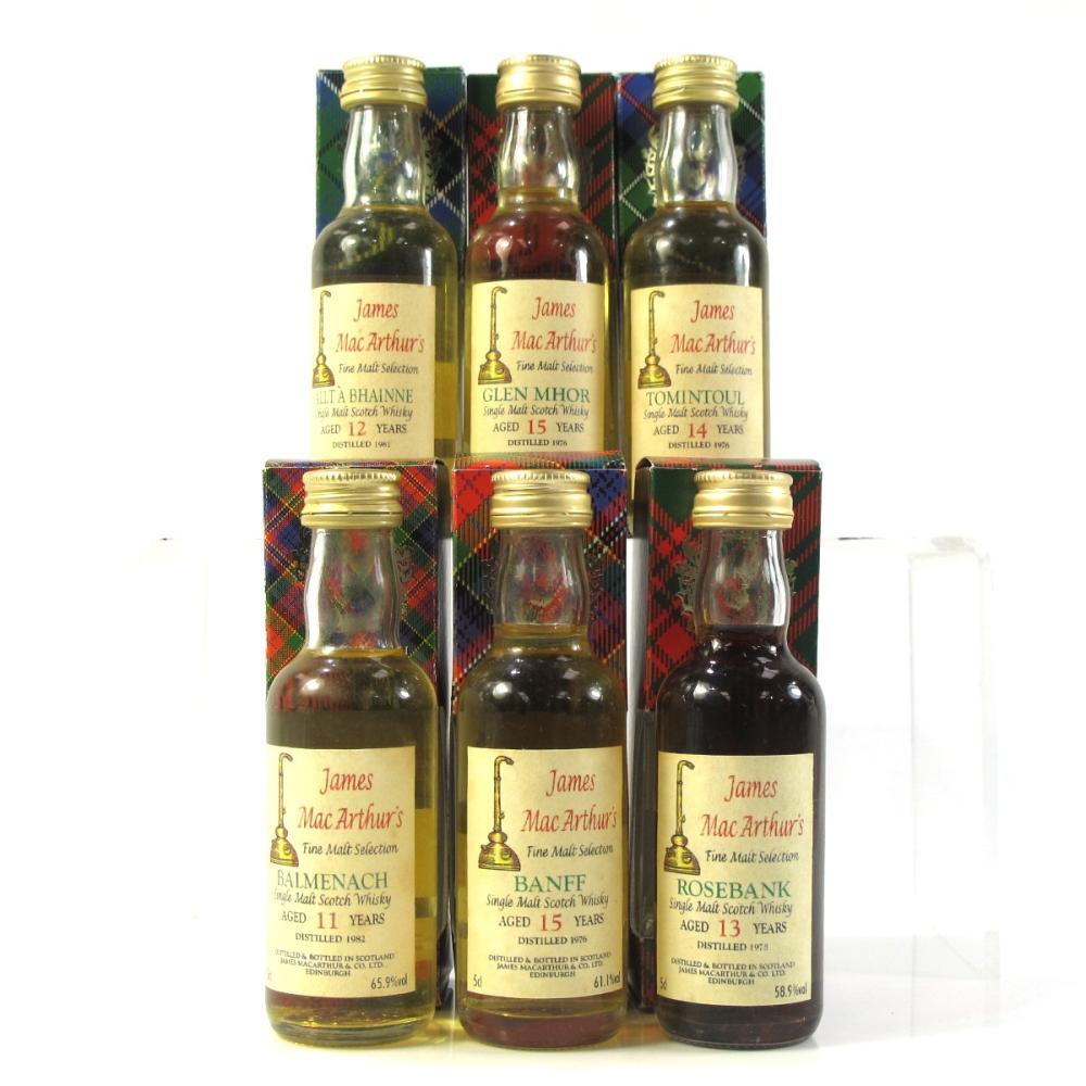 James MacArthur Miniature Selection 6 x 5cl