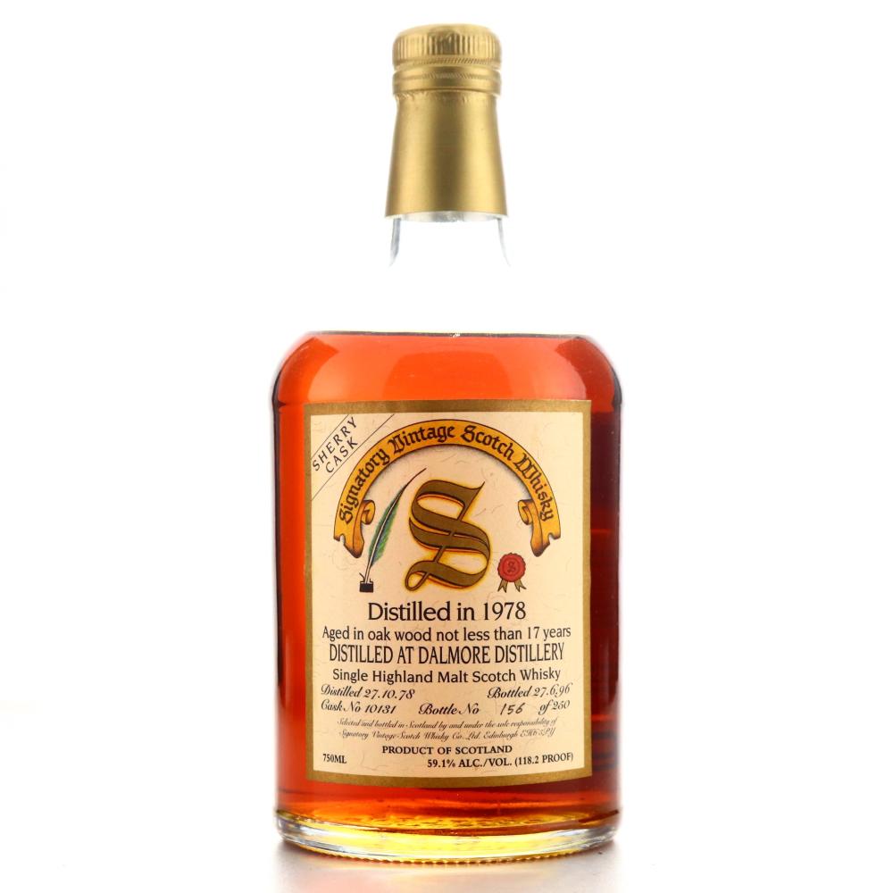 Dalmore 1978 Signatory Vintage 17 Year Old 75cl / US Import