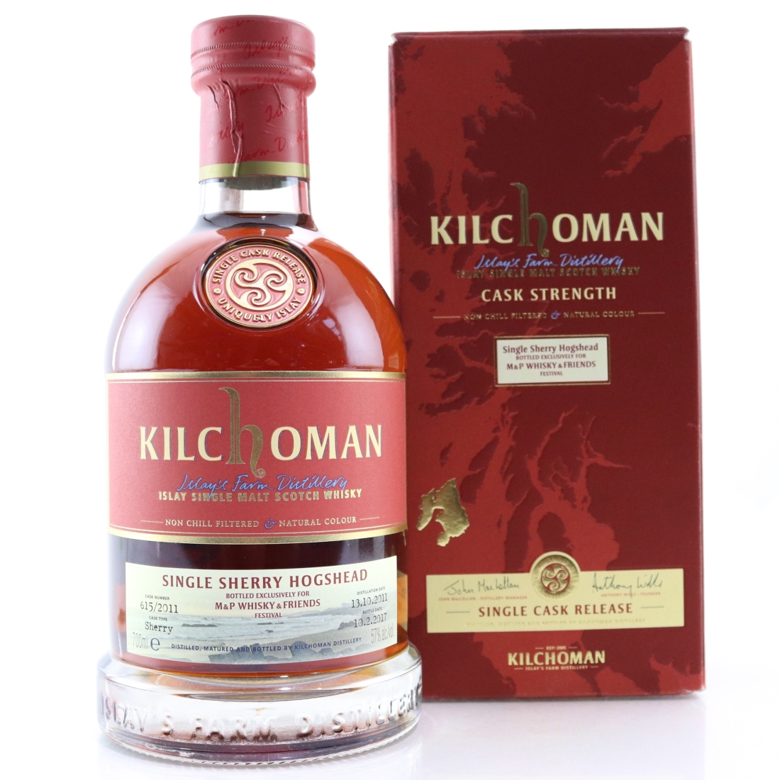 Kilchoman 2011 Single Sherry Hogshead / M&P Whisky Festival
