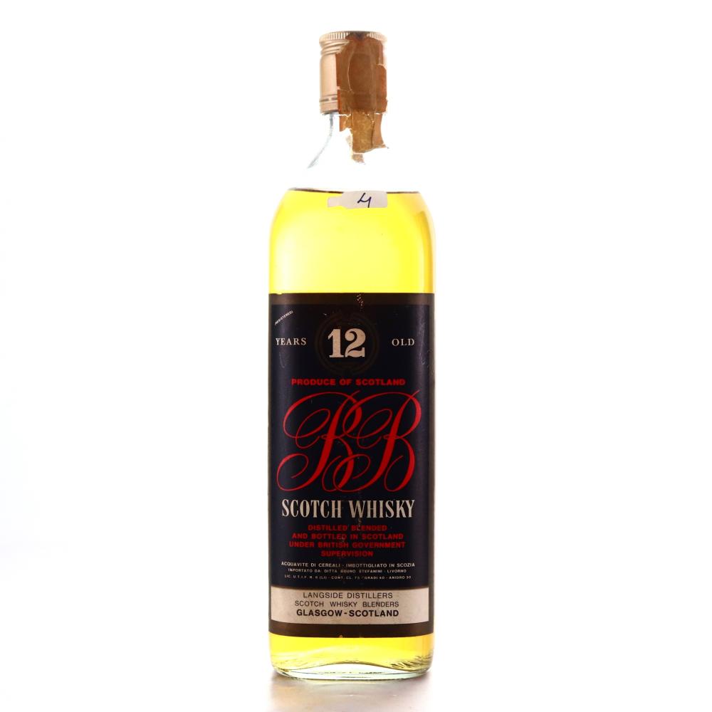 B&B 12 Year Old Malt Scotch Whisky 1970s