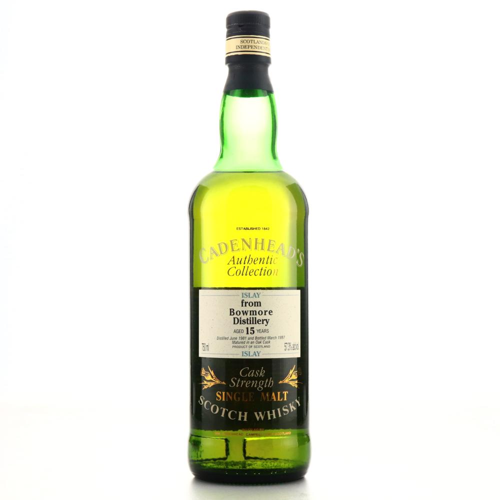 Bowmore 1981 Cadenhead's 15 Year Old 75cl / US Import