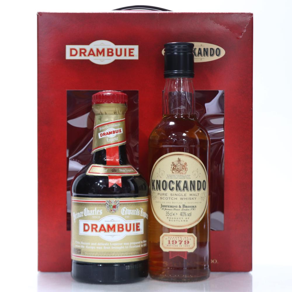 Knockando 1979 & Drambuie Gift Pack / 2 x 35cl