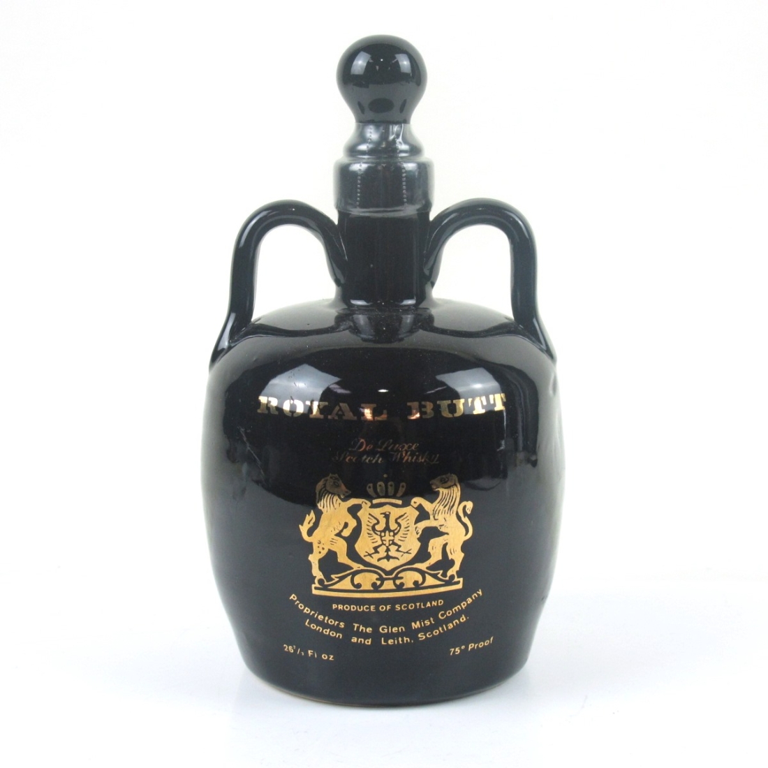 Royal Butt Blended Scotch Whisky 1970s Decanter