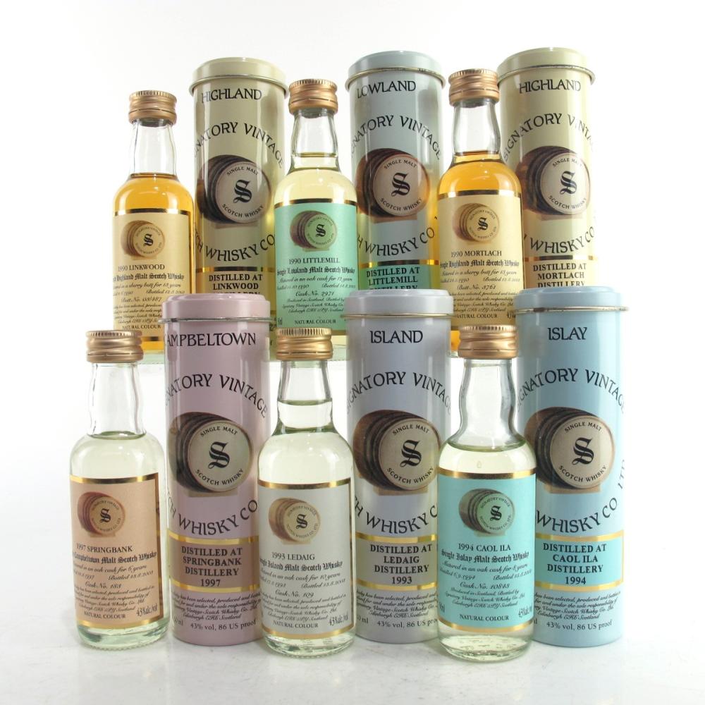 Signatory Vintage Miniature Gift Pack 6 x 5cl