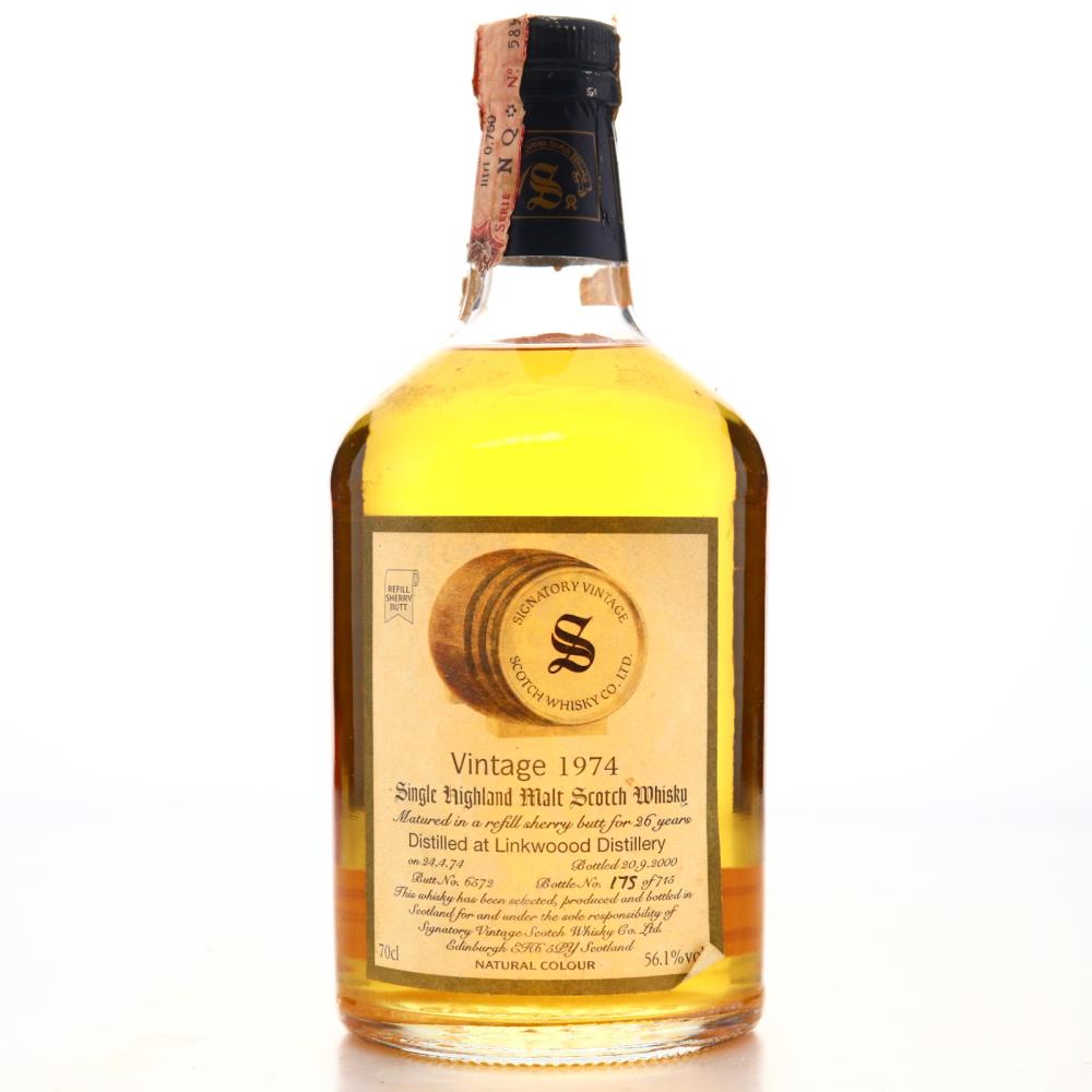 Linkwood 1974 Signatory Vintage 26 Year Old