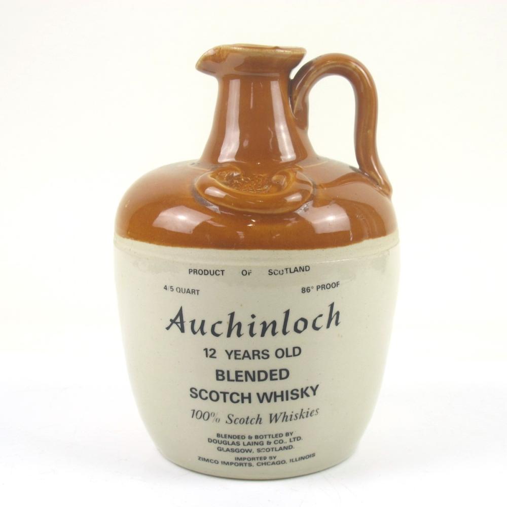 Auchinloch 12 Year Old Douglas Laing Decanter Circa 1970s