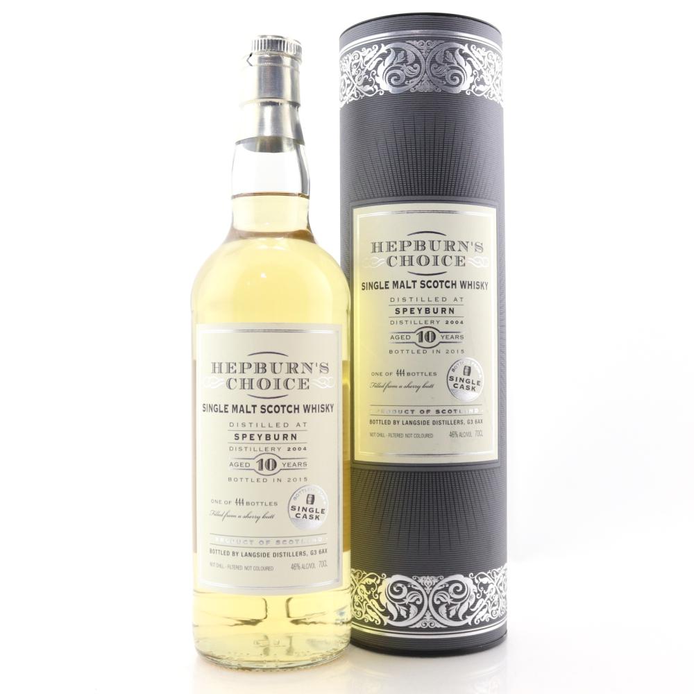 Speyburn 2004 Hepburn's Choice 10 Year Old