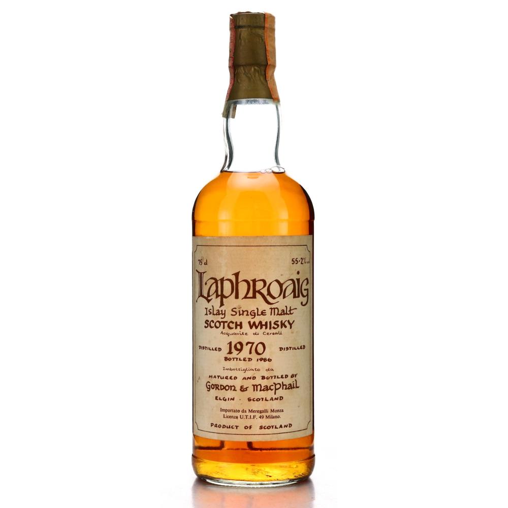 Laphroaig 1970 Gordon and MacPhail Cask Strength Celtic Label / Meregalli Import