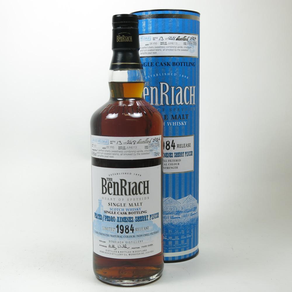 Benriach 1984 Single Cask 28 Year Old Peated / PX Finish