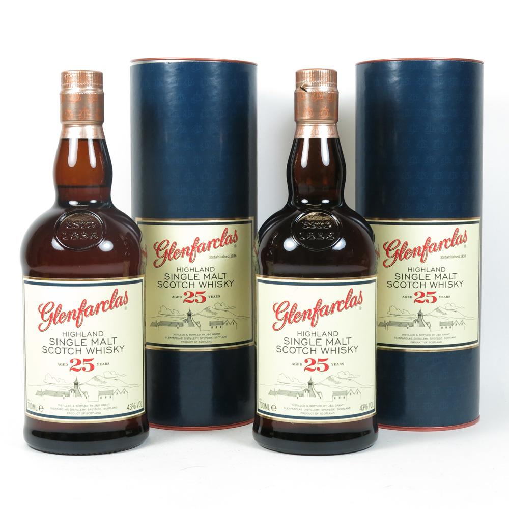 Glenfarclas 25  Year Old  x 2