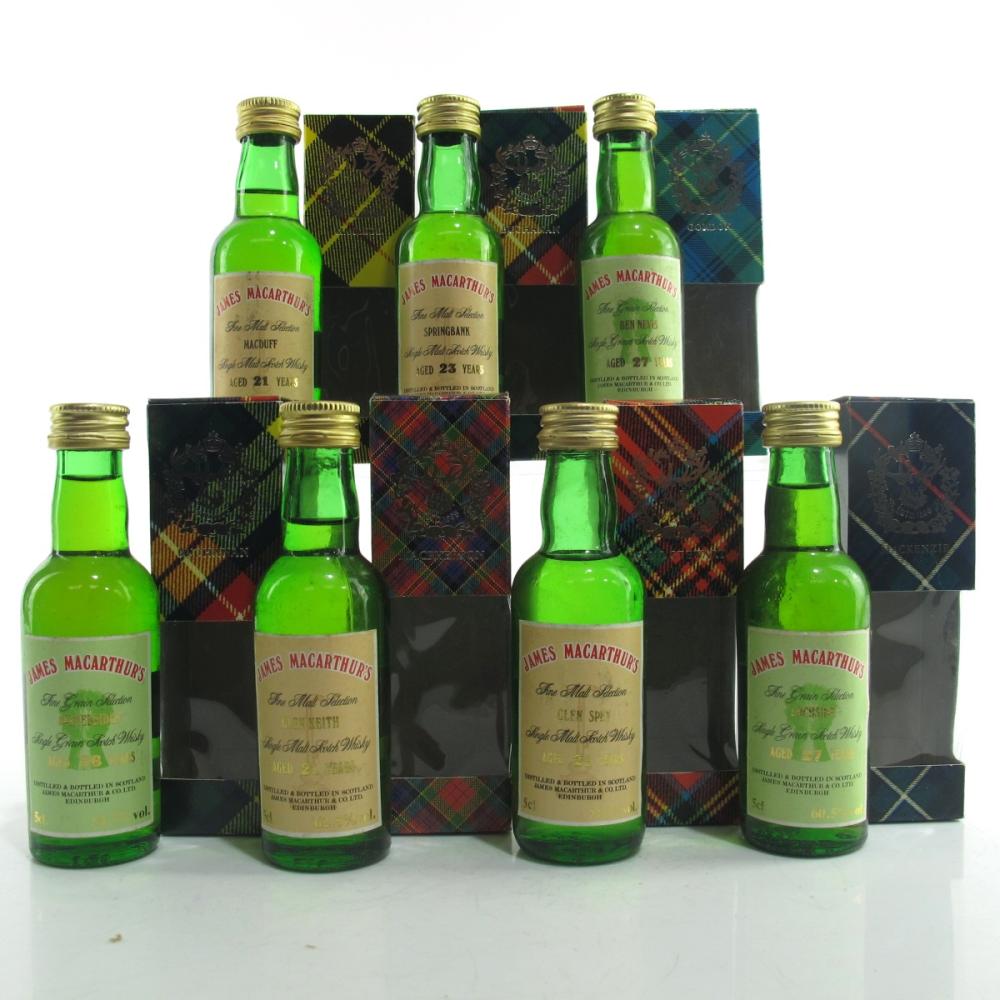 James MacArthur Miniature Selection 7 x 5cl