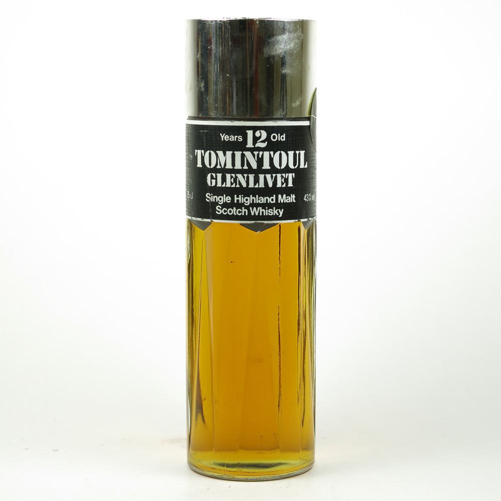 Tomintoul - Glenlivet 12 Year Old Perfume Bottle 1980s