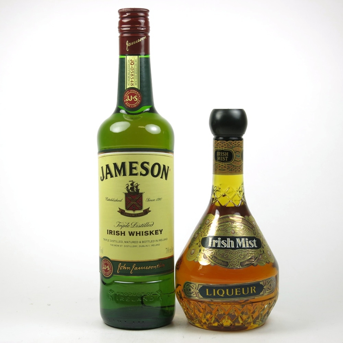 Jameson 70cl and Irsh Mist Liqueur 50cl