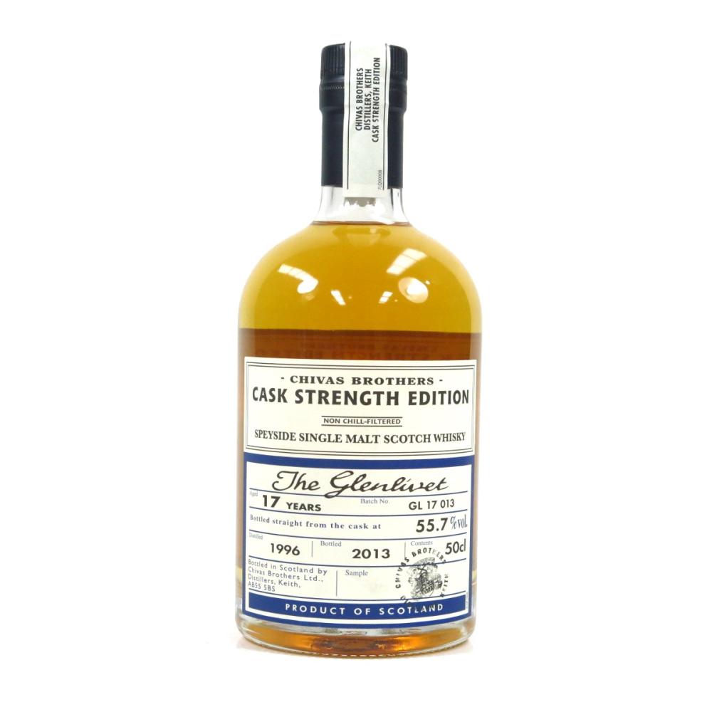 Glenlivet 1996 17 Year Old Cask Strength Batch 013