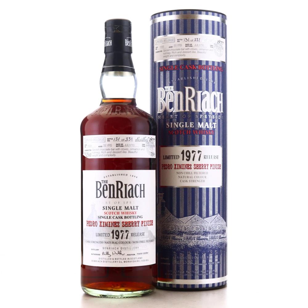 Benriach 1977 Single PX Cask 33 Year Old #1033