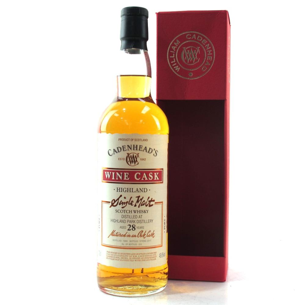 Highland Park 1988 Cadenhead's 28 Year Old