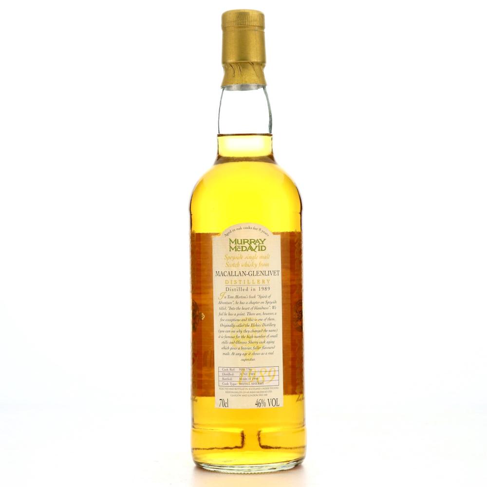 Macallan 1989 Murray McDavid 8 Year Old