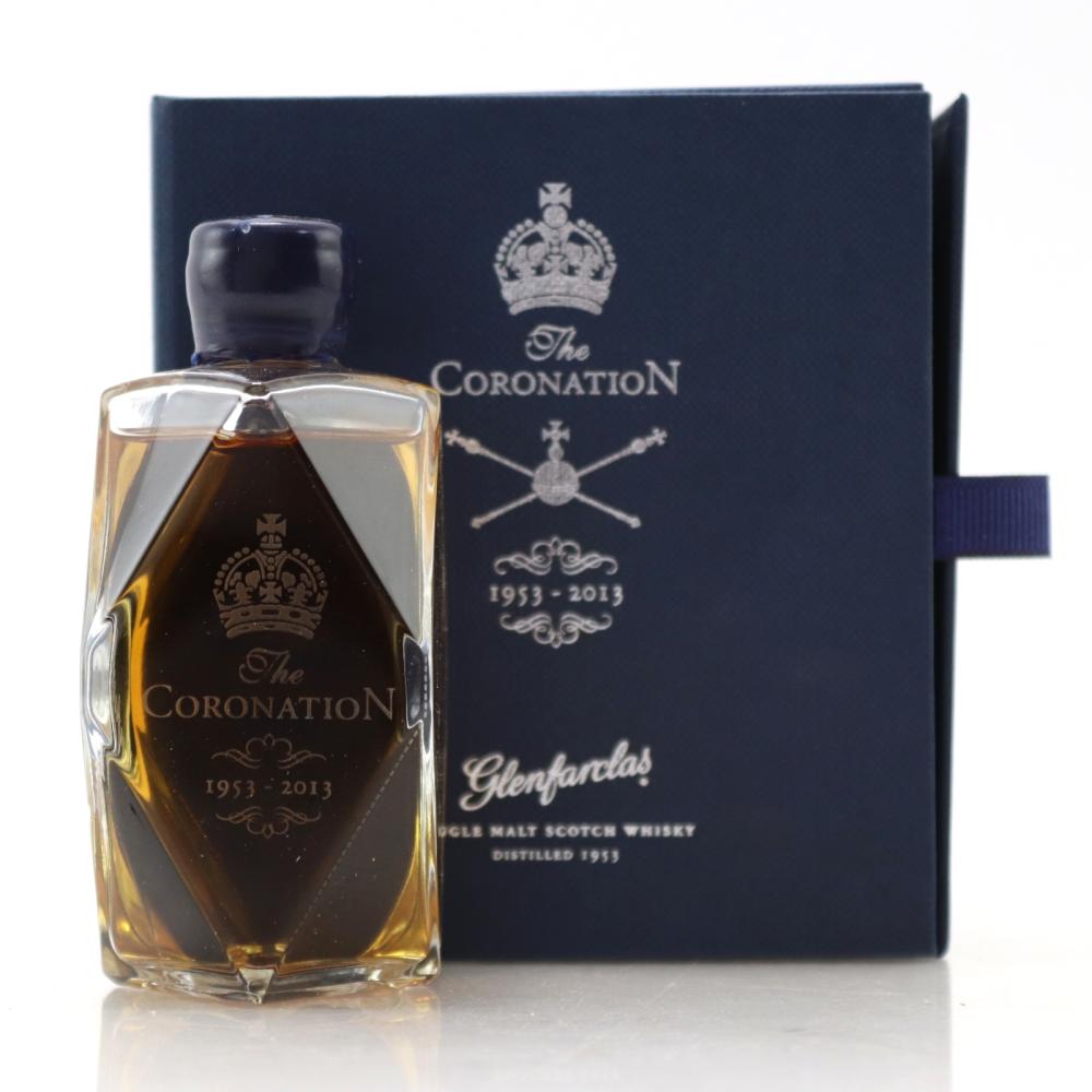 Glenfarclas 1953 Queen's Coronation 60th Anniversary Miniature 5cl / TWE