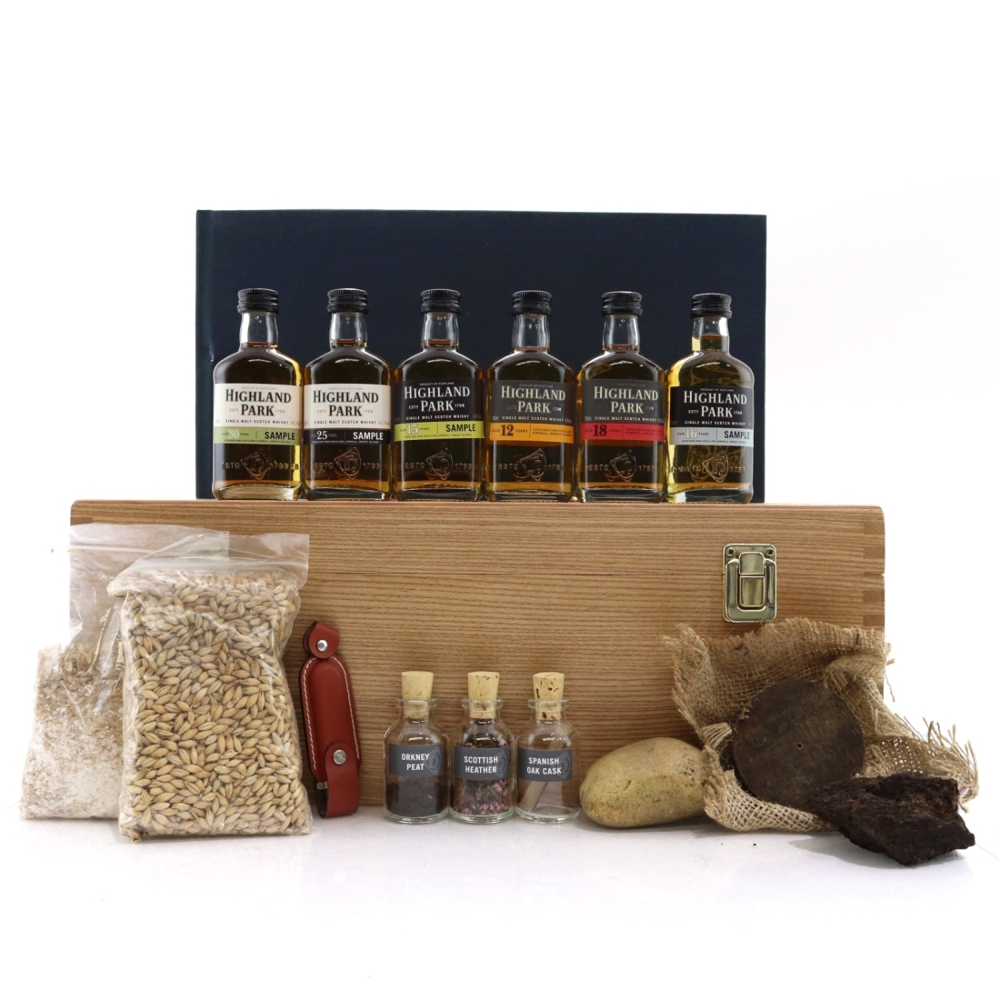 Highland Park Miniature Selection 6 x 5cl / Including Sensory Box
