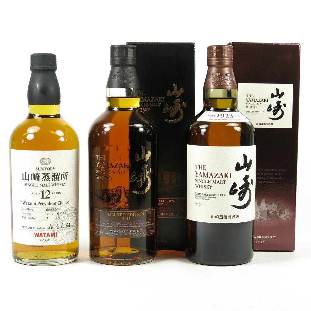 Yamazaki Selection 3x 70cl