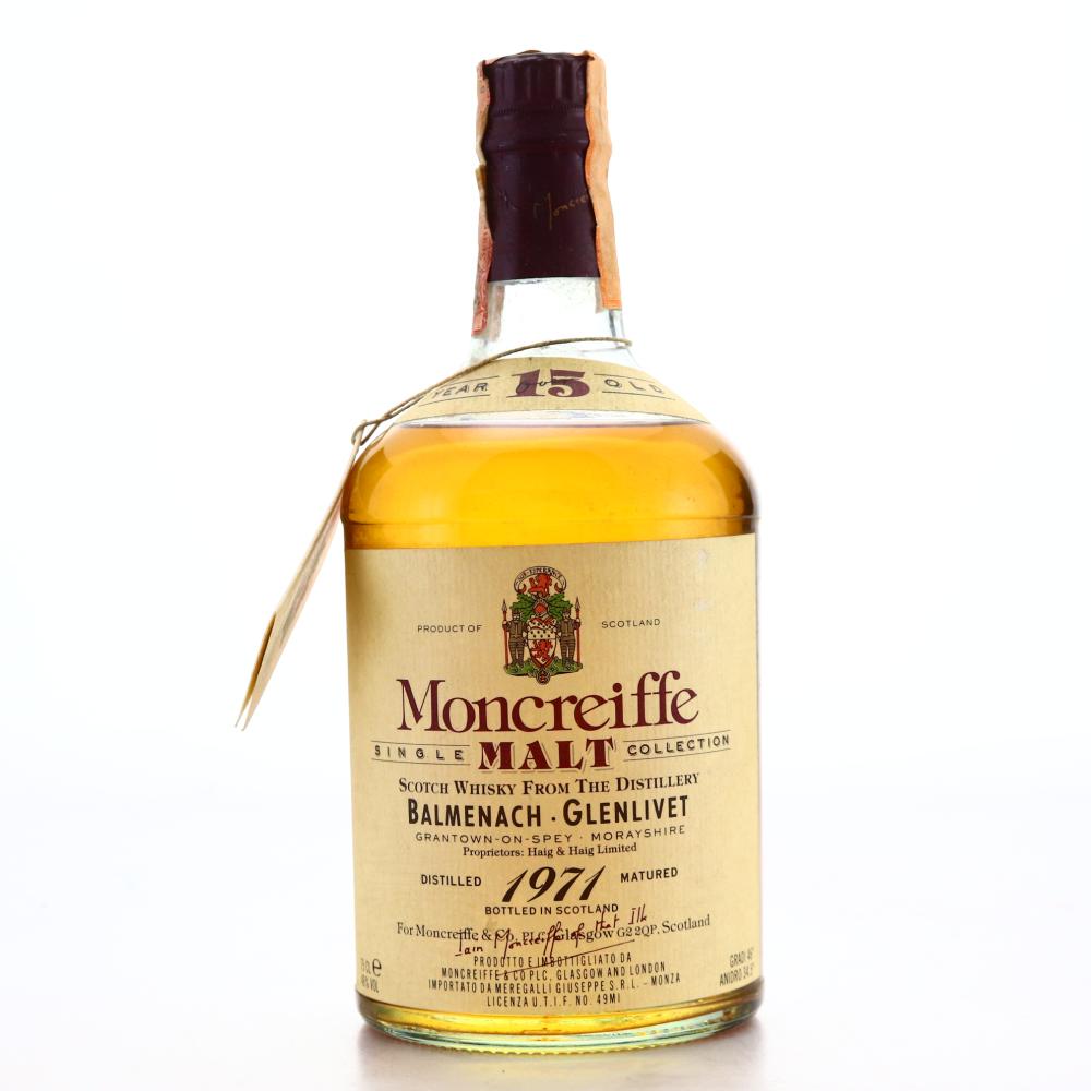 Balmenach 1971 Moncrieffe 15 Year Old / Meragalli Import