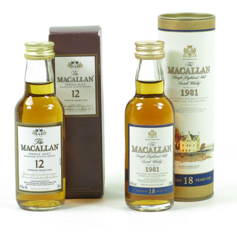 Macallan 1981 18 Year Old Miniature 5cl