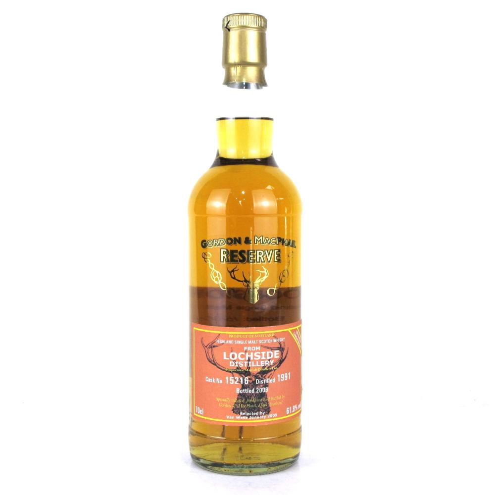 Lochside 1991 Gordon and MacPhail 17 Year Old / Van Wees