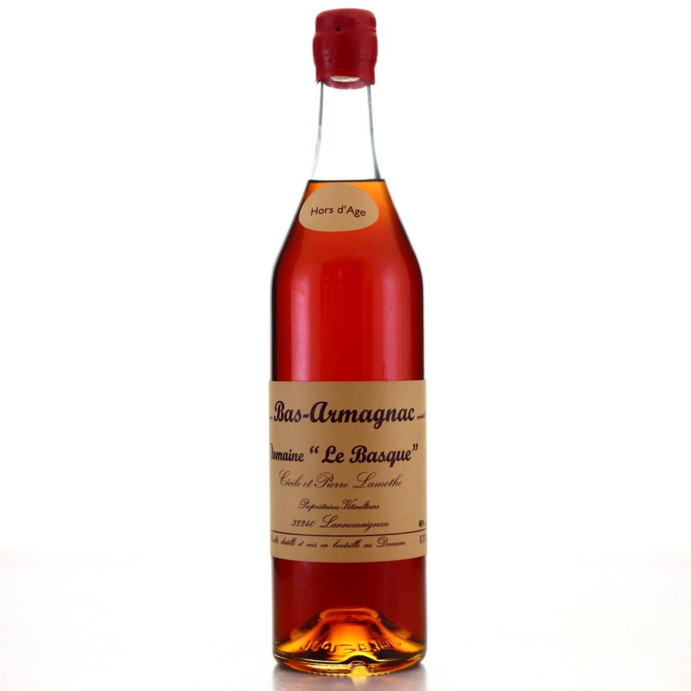 Cecile et Pierre Lamothe Le Basque Hors d'Age Bas Armagnac