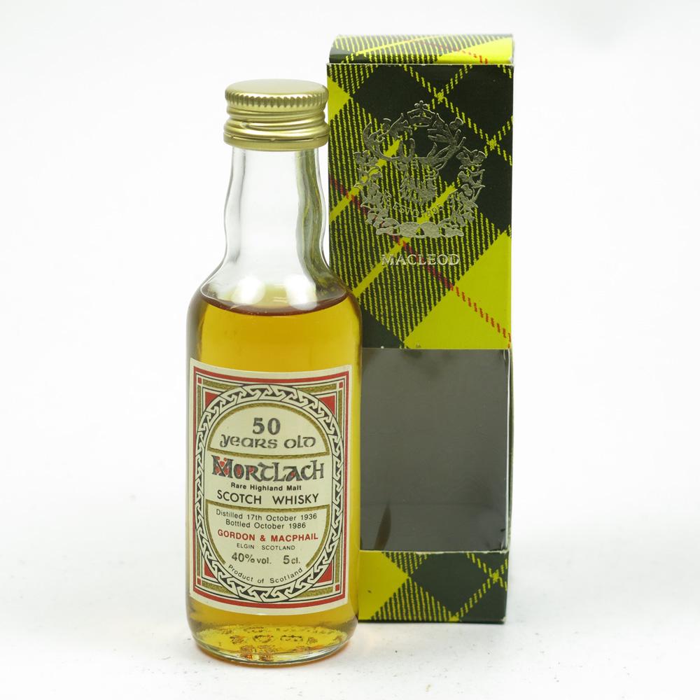 Mortlach 50 Year Old Gordon and Macphail Miniature 5cl