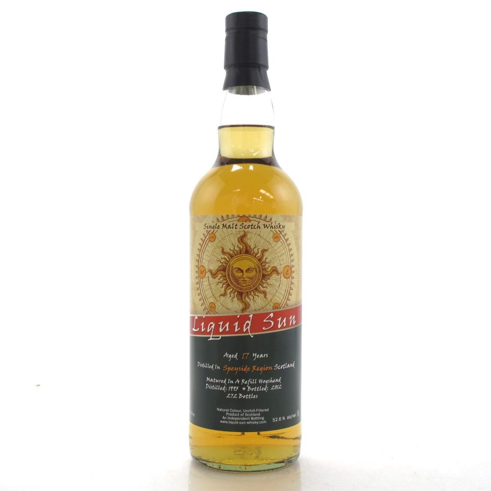 Speyside Single Malt 1995 Liquid Sun 17 Year Old