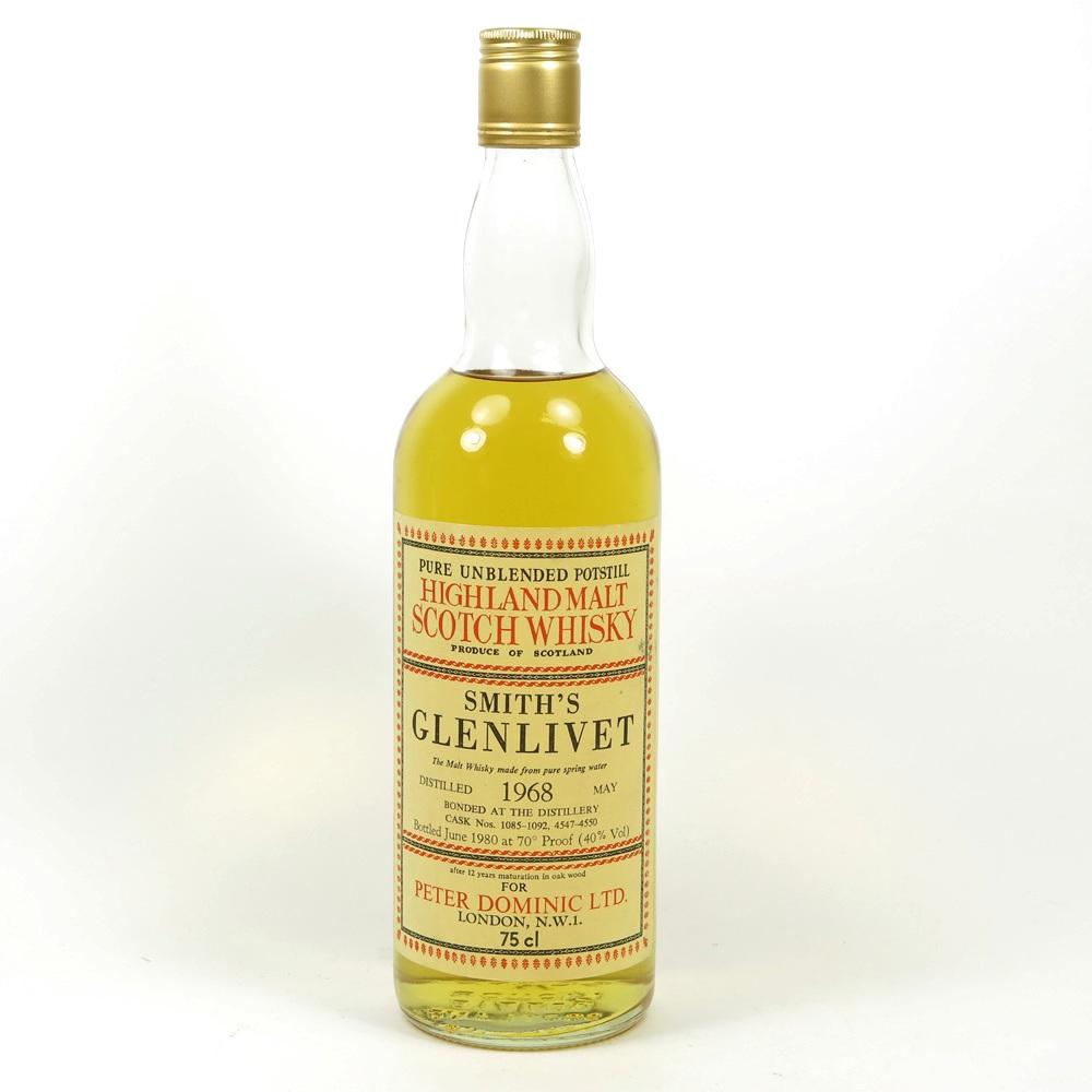 Glenlivet 1968 Peter Dominic Ltd 