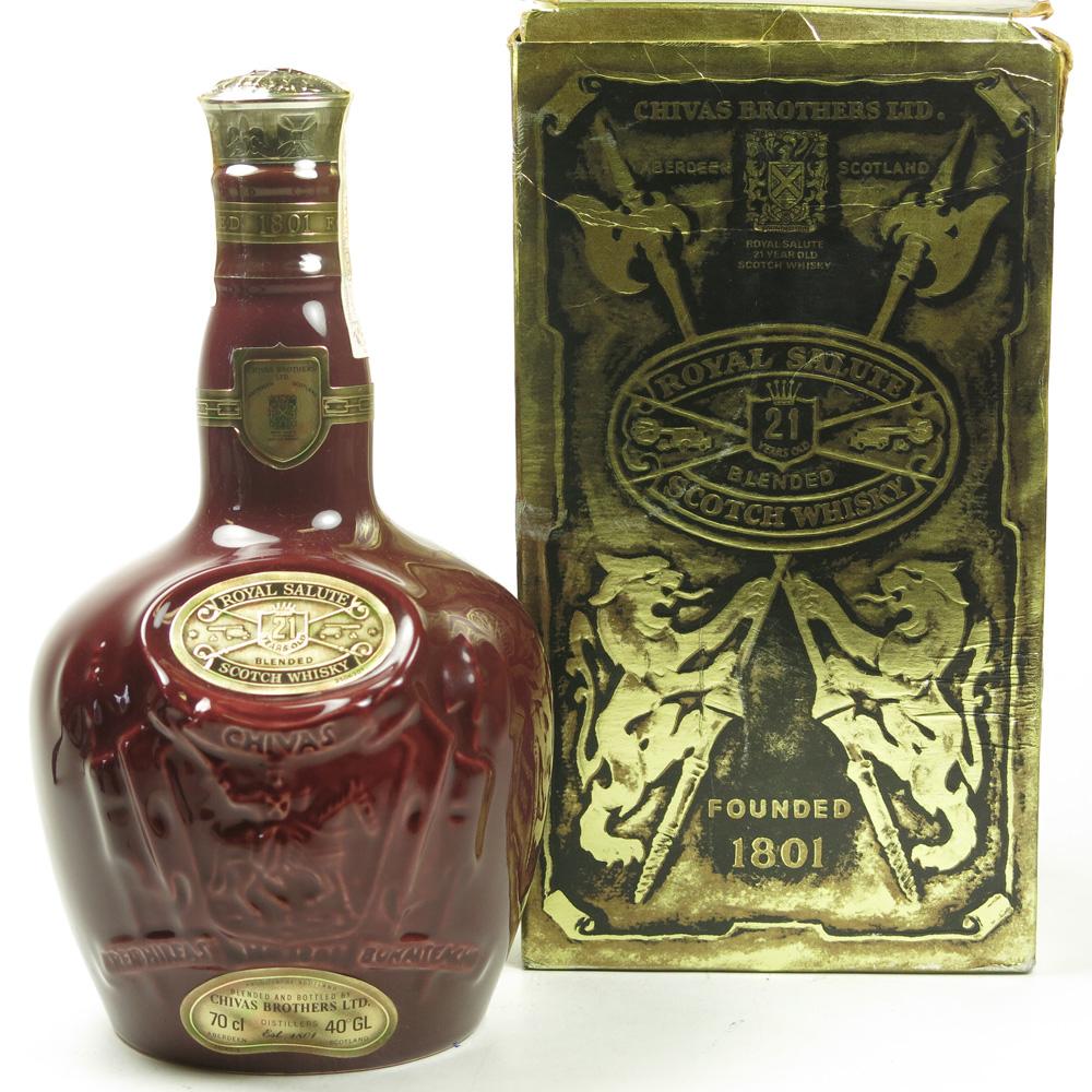 Chivas Regal 21 Year Old Royal Salute Ruby