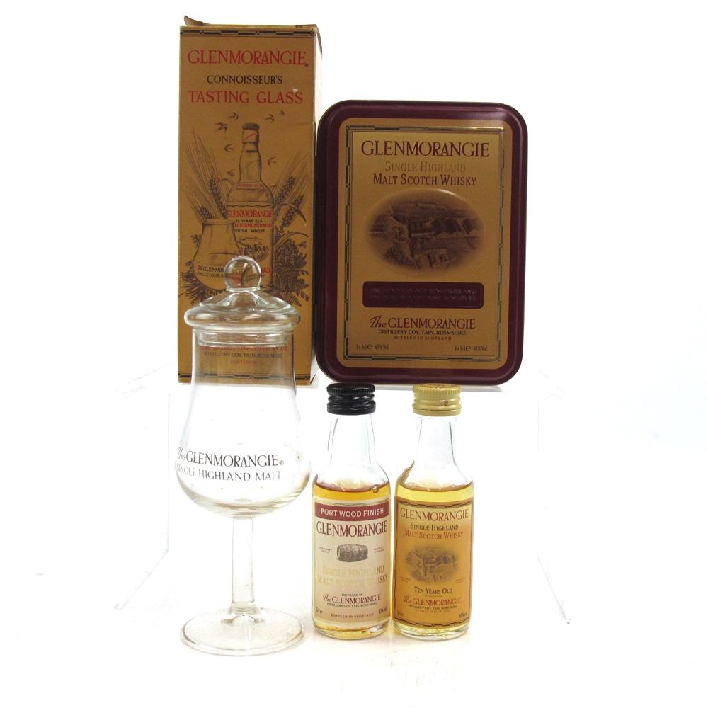 Glenmorangie Miniature Selection and Glass 2 x 5cl